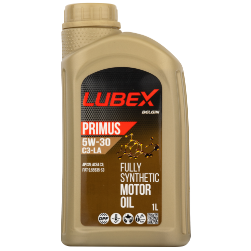 L034-1296-1201 LUBEX Синт. мот.масло PRIMUS C3-LA 5W-30 SN C3 (1л) - 1 л L034-1296-1201 LUBEX Синт. мот.масло PRIMUS C3-LA 5W-30 SN C3 (1л) - 1 л