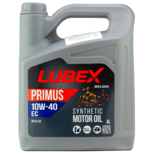 L034-1302-0404 LUBEX Синт-ое мот.масло PRIMUS EC 10W-40 (4л) - 4 л