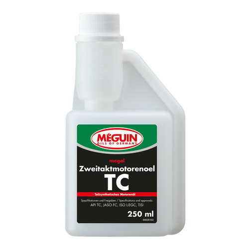 9026 Meguin П/с. мот.масло д/2-т,двиг, Megol Zweitaktmotorenoel TC (teilsynthetisch) TC FC L-EGC (0,25л) - 0,25 л