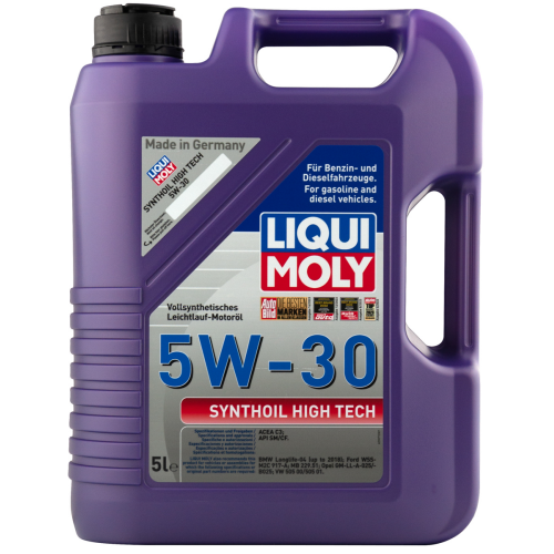 Синтетическое моторное масло Synthoil High Tech 5W-30 - 5 л