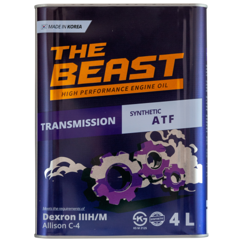 E0608L04U1 THE BEAST Синт-ое тр.масло ATF 3 (4л) - 4 л