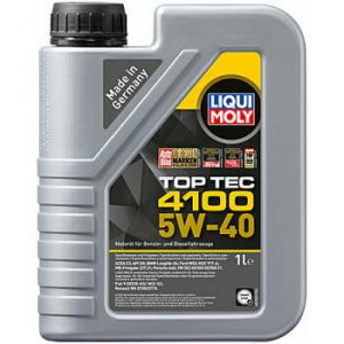 Синтетическое моторное масло Top Tec 4100 5W-40 - 1 л Синтетическое моторное масло Top Tec 4100 5W-40 - 1 л