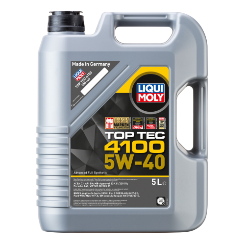 Синтетическое моторное масло Top Tec 4100 5W-40 - 5 л
