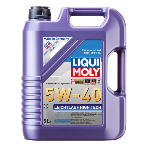 Синтетическое моторное масло Leichtlauf High Tech 5W-40 - 5 л