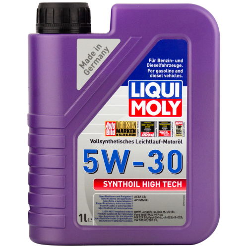 Синтетическое моторное масло Synthoil High Tech 5W-30 - 1 л