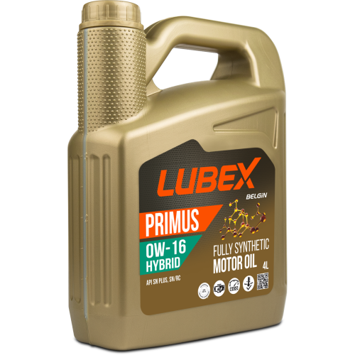 L034-1316-0404 LUBEX Синт-ое мот.масло PRIMUS HYBRID 0W-16 SN+RC/SN Plus (4л) - 4 л
