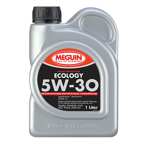3189 Meguin НС-синт. мот.масло Megol Motorenoel Ecology 5W-30 C1 (1л) - 1 л